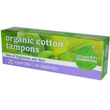 Load image into Gallery viewer, Seventh Generation Super Plus Tampon No Applicator (12x20 CT)