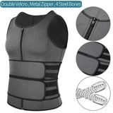 Load image into Gallery viewer, Men&#39;s Body Shaper Waist Trainer Vest